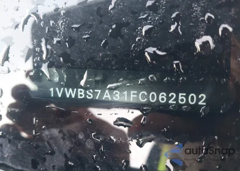 2015 Volkswagen Passat 1.8T Se z USA, uszkodzony, nr VIN 1VWBS7A31FC062502